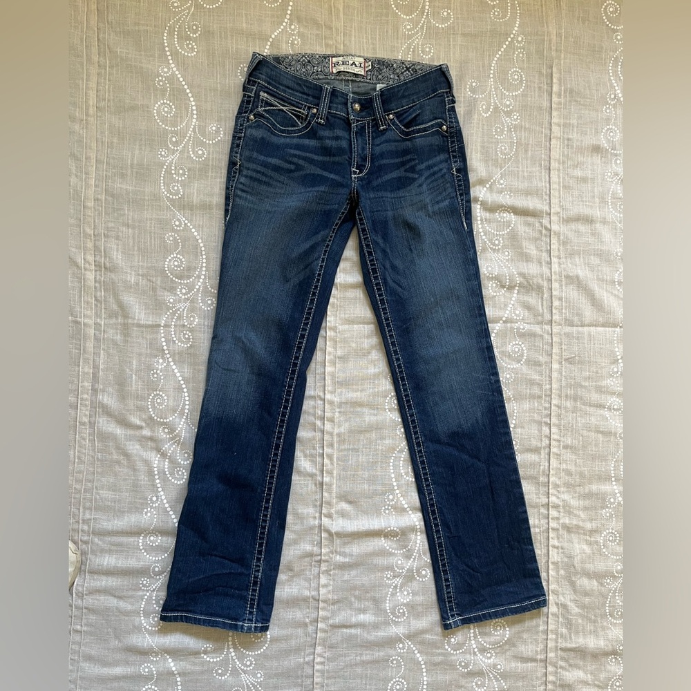 Ariat Real Denim Women's Blue Jeans
Size 28R